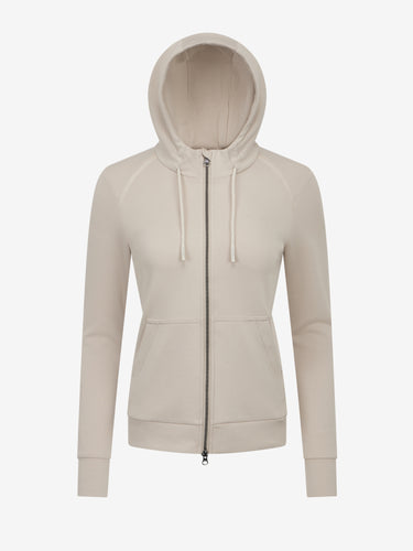SS25 Tabi Tech Zip Through Hoodie Stone