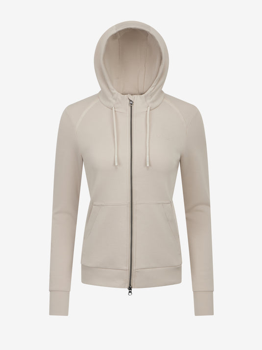 SS25 Tabi Tech Zip Through Hoodie Stone