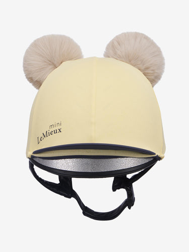 SS25 Mini Double Pom Hat Silk Mimosa