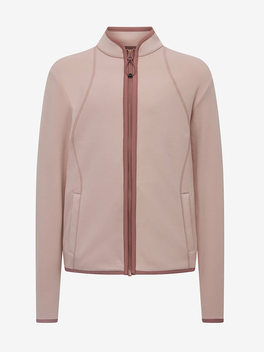 SS25 Young Rider Felicity Fleece Zip Through Blossom