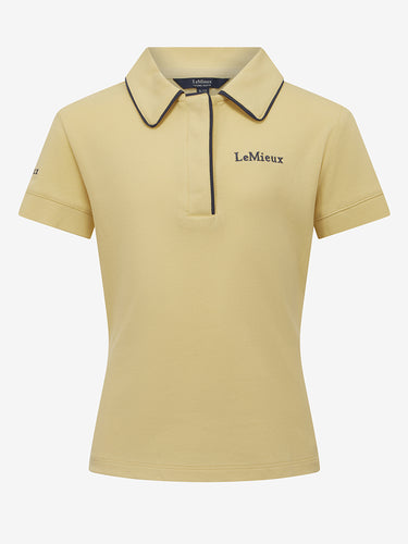 SS25 Young Rider Polo Shirt Mimosa