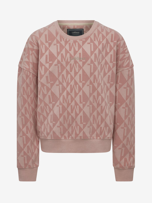 SS25 Young Rider Clea Crew Sweat Blossom