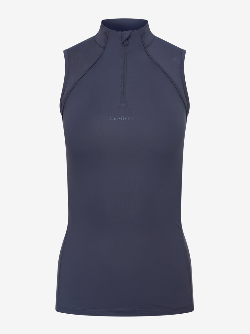 Indlæs billede i Gallery Viewer, SS25 Maria Mesh Sleeveless Baselayer Dusk Blue
