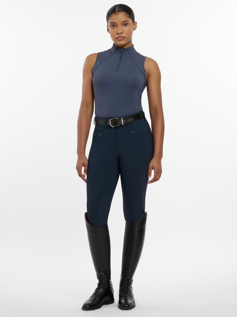 Indlæs billede i Gallery Viewer, SS25 Maria Mesh Sleeveless Baselayer Dusk Blue
