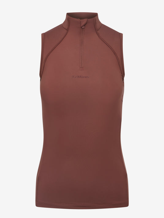 SS25 Maria Mesh Sleeveless Baselayer Rosewood