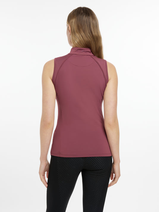 SS25 Maria Mesh Sleeveless Baselayer Rosewood