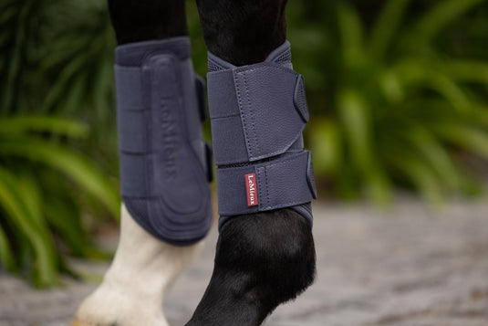 SS25 Arika Mesh Brushing Boots Dusk Blue