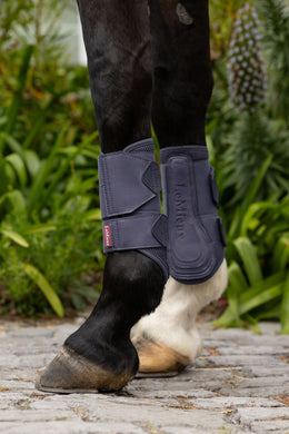 SS25 Arika Mesh Brushing Boots Dusk Blue
