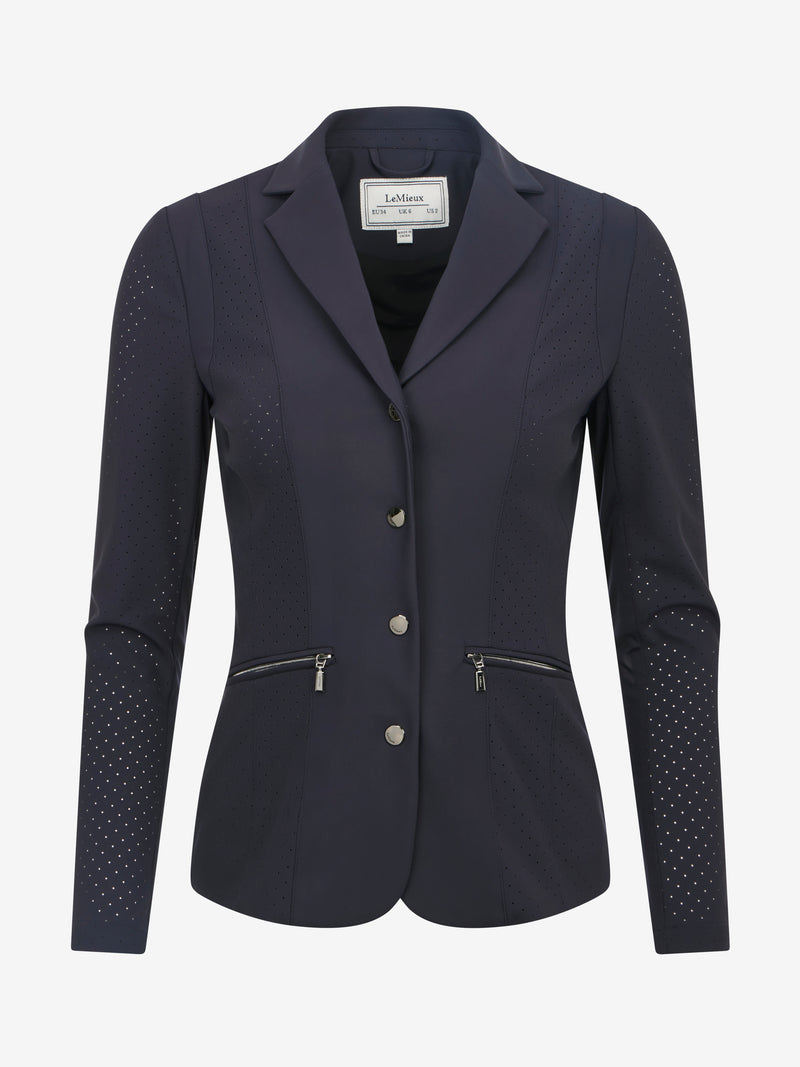 Indlæs billede i Gallery Viewer, SS25 Jessica Mesh Show Jacket Navy
