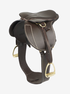 SS25 Toy Pony Jump Saddle & Stud Girth Brown