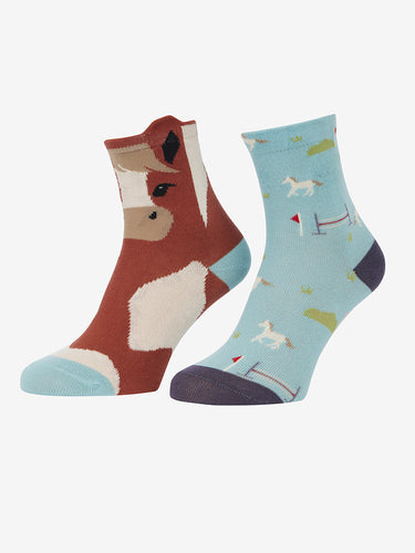 SS25 Mini Character Socks 2 pack Flash