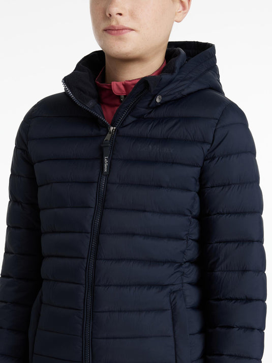 AW25 LM Young Rider Ruby Puffer Jacket Navy