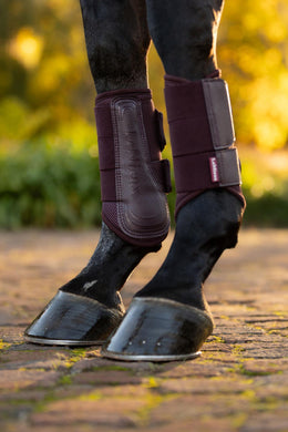 AW25 LM Arika Mesh Brushing Boots Damson
