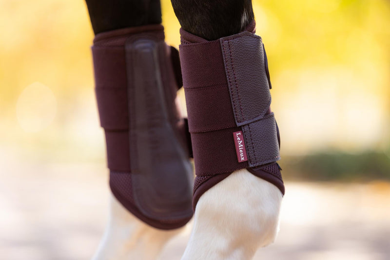 Indlæs billede i Gallery Viewer, AW25 LM Arika Mesh Brushing Boots Damson
