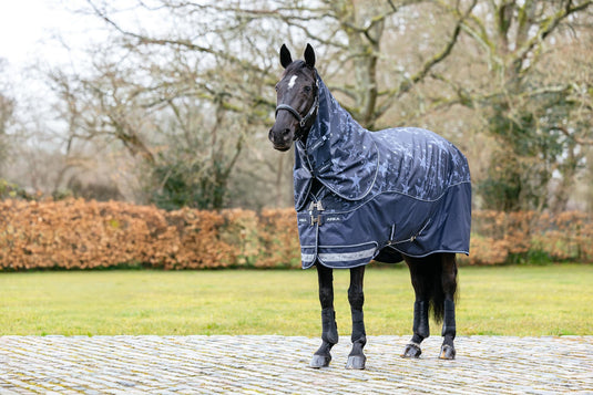 AW25 LM Arika Star 200g Turnout Rug Navy