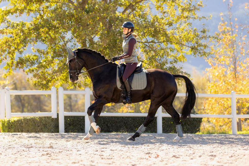 Indlæs billede i Gallery Viewer, AW25 LM Suede Dressage Square Rosemary
