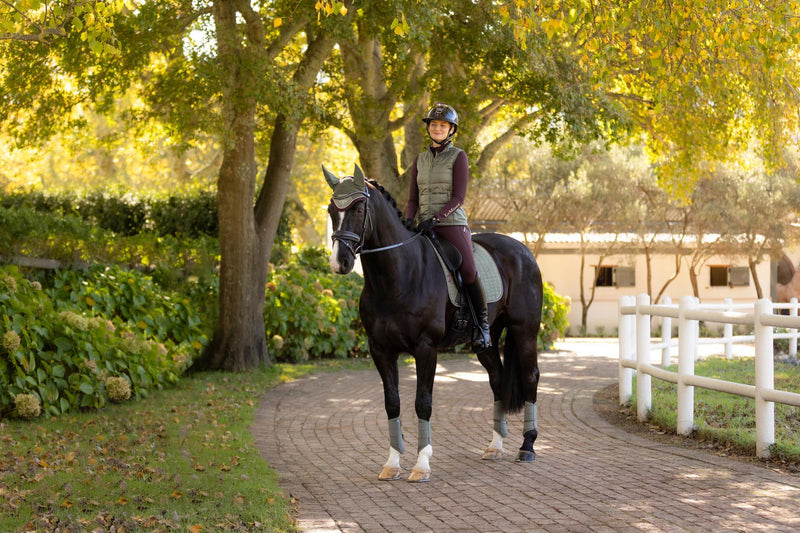 Indlæs billede i Gallery Viewer, AW25 LM Suede Dressage Square Rosemary
