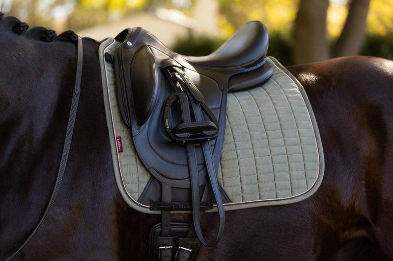 Indlæs billede i Gallery Viewer, AW25 LM Suede Dressage Square Rosemary
