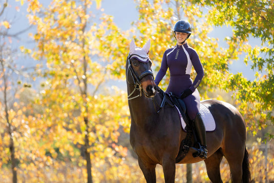 AW25 LM Suede Dressage Square Lilac