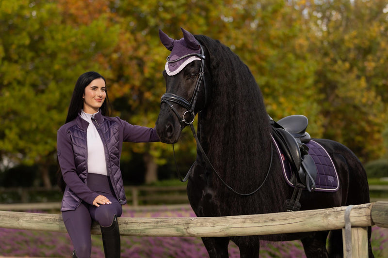 Indlæs billede i Gallery Viewer, AW25 LM Loire Classic Dressage Square Juniper
