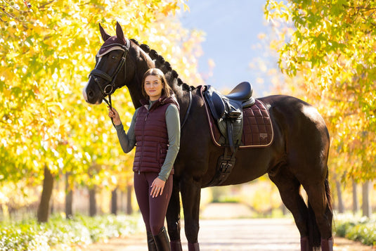 AW25 LM Loire Classic Dressage Square Damson