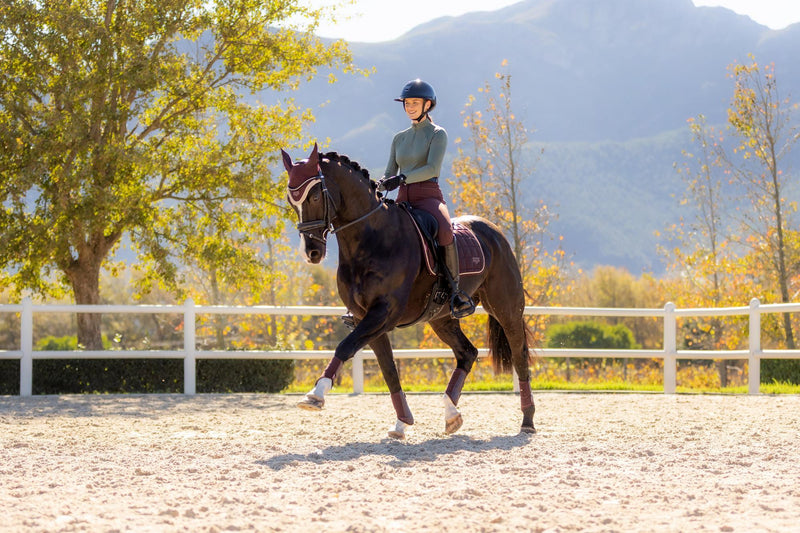 Indlæs billede i Gallery Viewer, AW25 LM Loire Classic Dressage Square Damson
