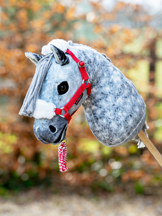 LM Hobby Horse Christmas headcollar & leadrope