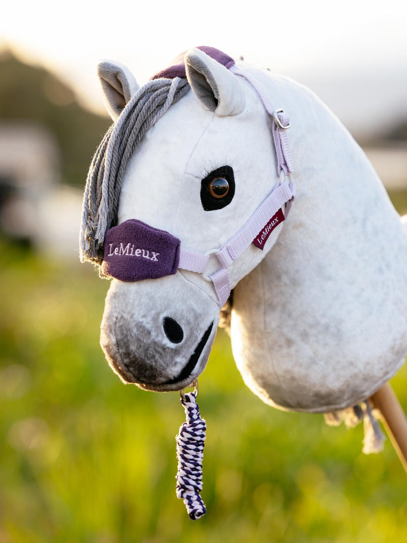 Indlæs billede i Gallery Viewer, AW25 LM Hobby Horse Vogue Headcollar &amp; Leadrope Lilac
