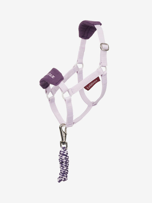 AW25 LM Hobby Horse Vogue Headcollar & Leadrope Lilac