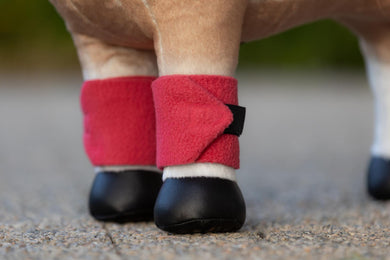 AW25 LM Toy Pony Bandages Cranberry