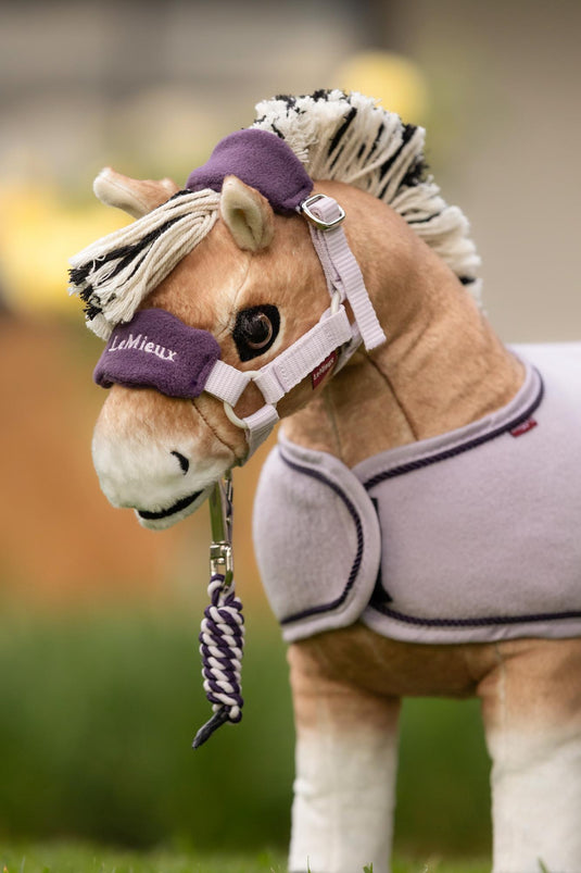 AW25 LM Toy Pony Vogue Headcollar & Leadrope Lilac
