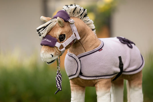 AW25 LM Toy Pony Vogue Headcollar & Leadrope Lilac