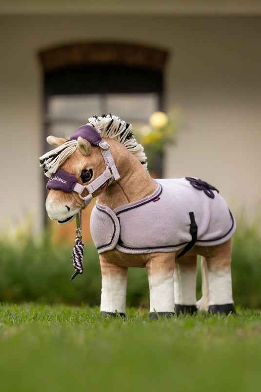 AW25 LM Toy Pony Vogue Headcollar & Leadrope Lilac