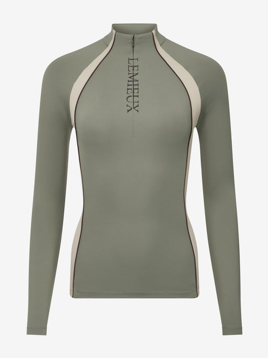 AW25 LM Philippa Mesh Base Layer Rosemary