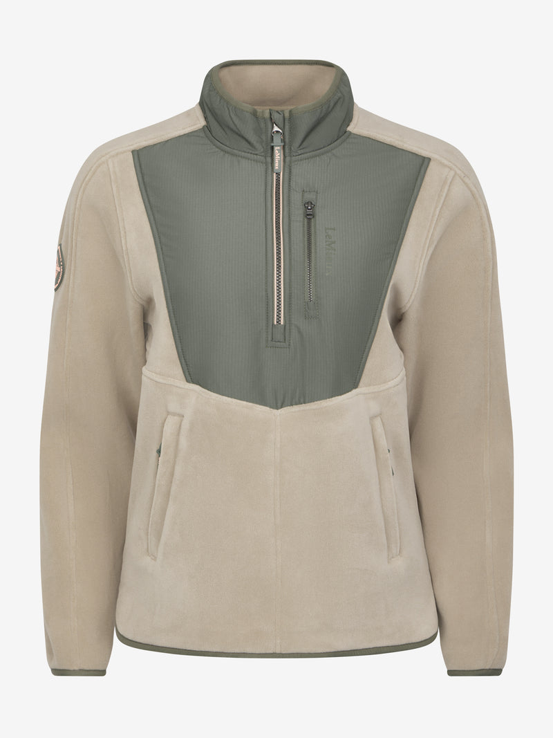 Indlæs billede i Gallery Viewer, AW25 LM Clara Hybrid Fleece Rosemary
