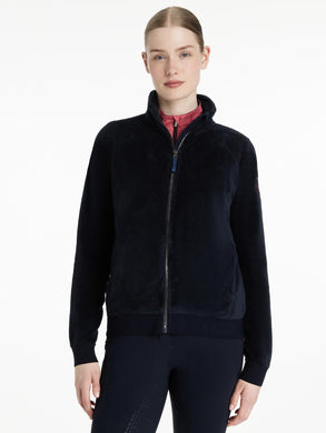 AW25 LM Liberty Fleece Zip Through Navy