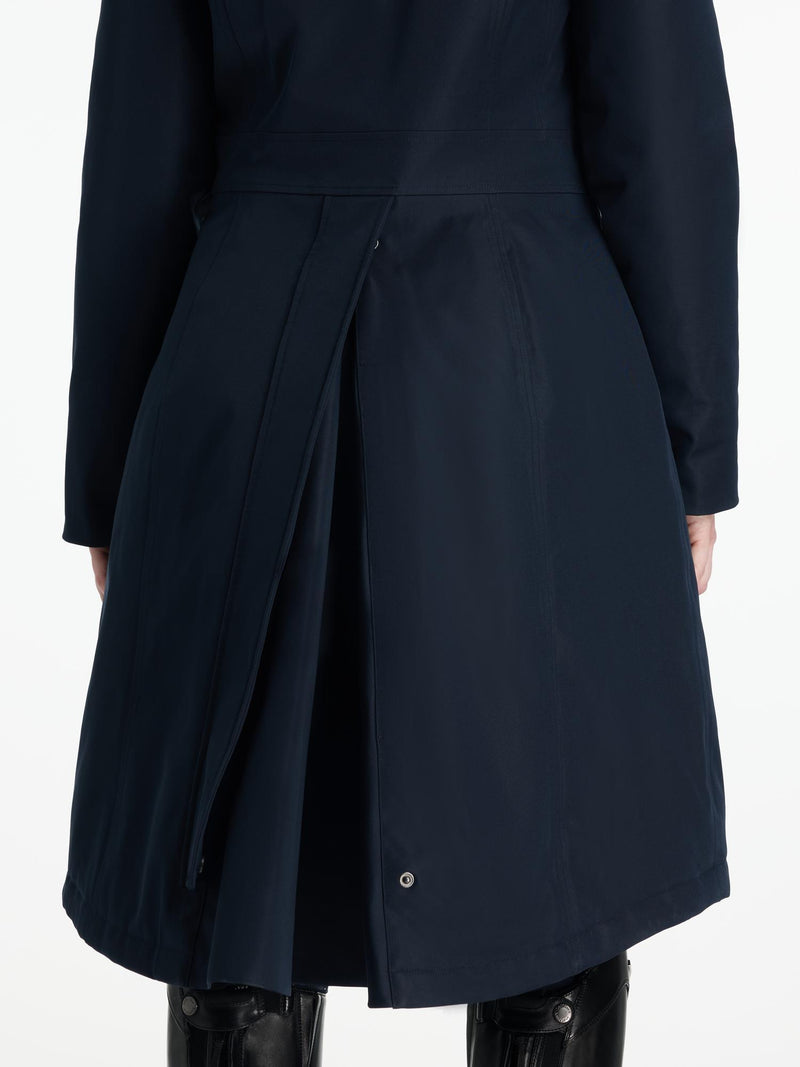 Indlæs billede i Gallery Viewer, AW25 LM Anya Waterproof Riding Coat Navy
