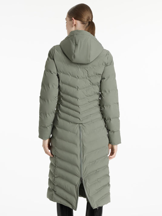 AW25 LM Hayley Water Resistant Longline Puffer Coat Rosemary