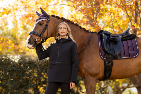 AW25 LM Phoebe Half Zip Waterproof Anorak Black