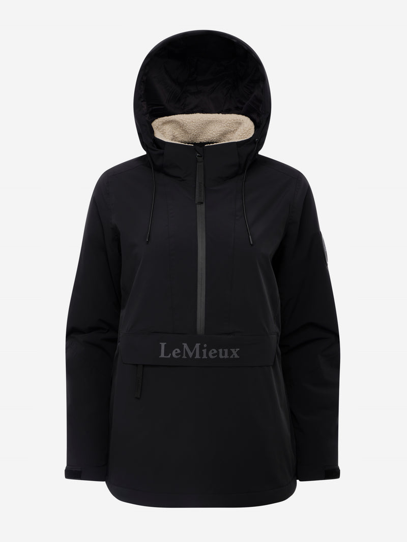 Indlæs billede i Gallery Viewer, AW25 LM Phoebe Half Zip Waterproof Anorak Black
