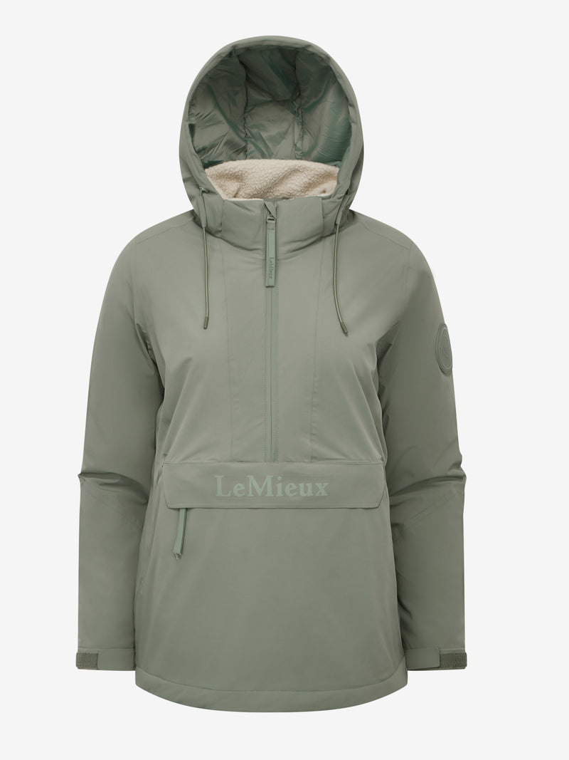 Indlæs billede i Gallery Viewer, AW25 LM Phoebe Half Zip Waterproof Anorak Rosemary
