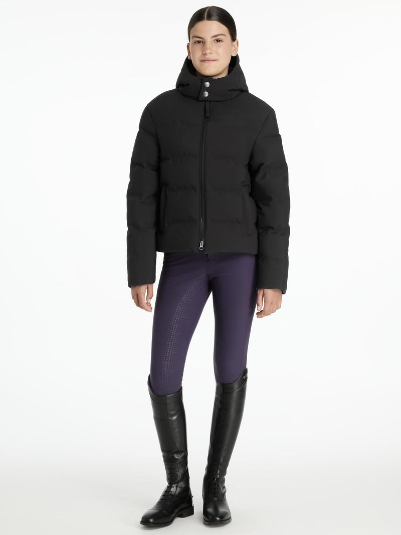 Indlæs billede i Gallery Viewer, AW25 LM Young Rider Daisy Waterproof Coat Black
