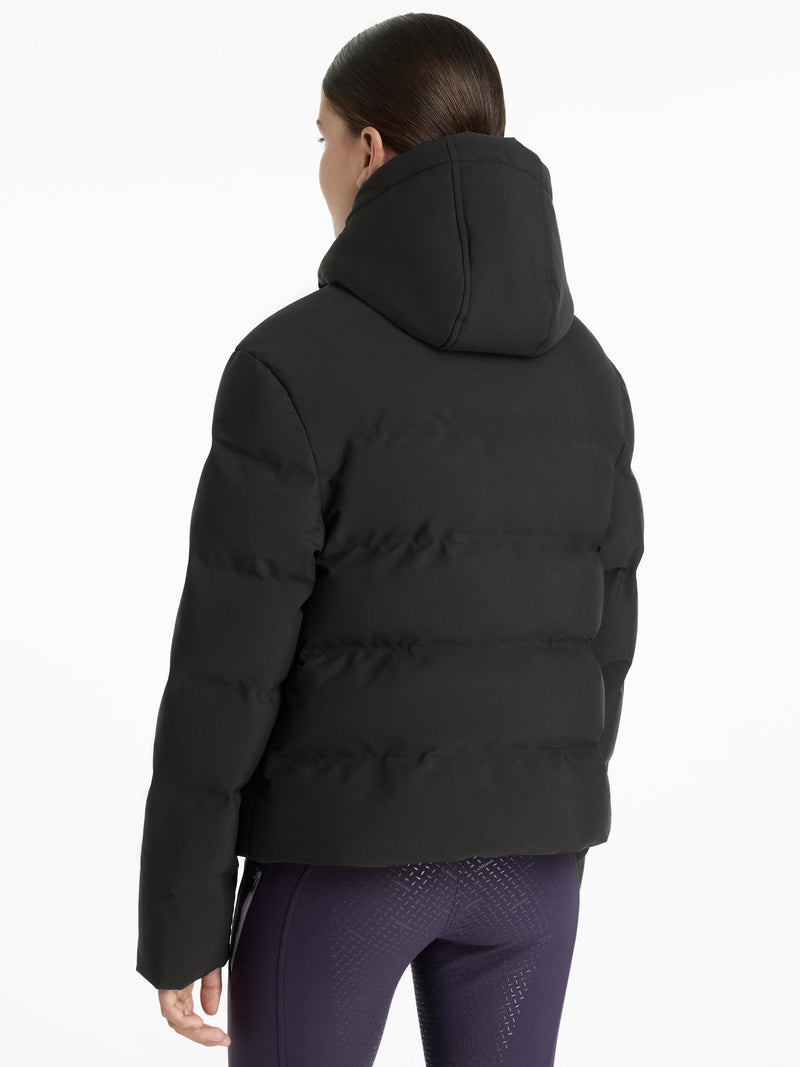Indlæs billede i Gallery Viewer, AW25 LM Young Rider Daisy Waterproof Coat Black
