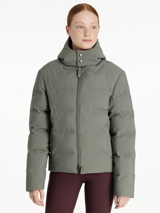 AW25 LM Young Rider Daisy Waterproof Coat Rosemary