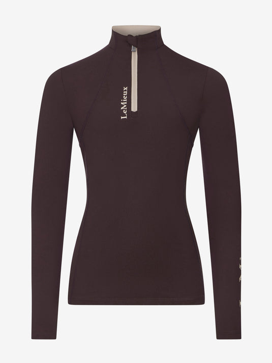 AW25 LM Young Rider Classique Base Layer Damson