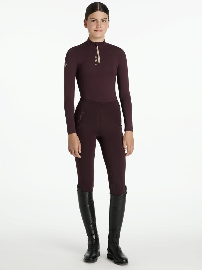 Indlæs billede i Gallery Viewer, AW25 LM Young Rider Classique Base Layer Damson
