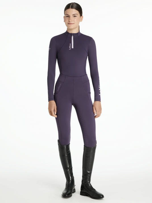 AW25 LM Young Rider Classique Base Layer Juniper