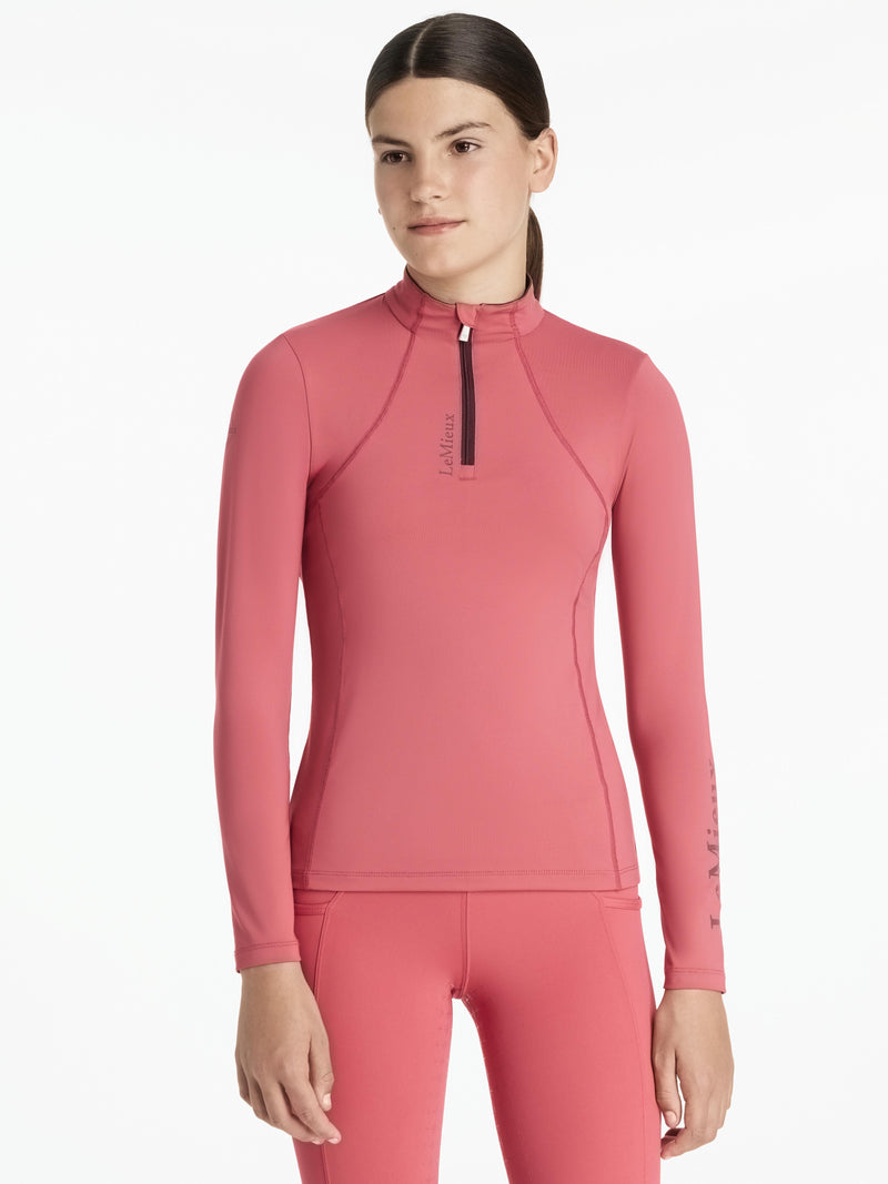 Indlæs billede i Gallery Viewer, AW25 LM Young Rider Classique Base Layer Cranberry

