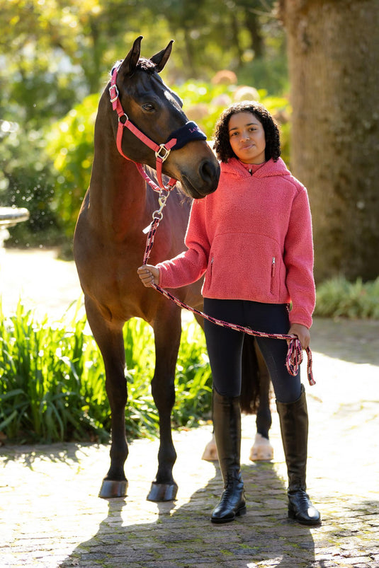 AW25 LM Young Rider Avalon Hoodie Cranberry