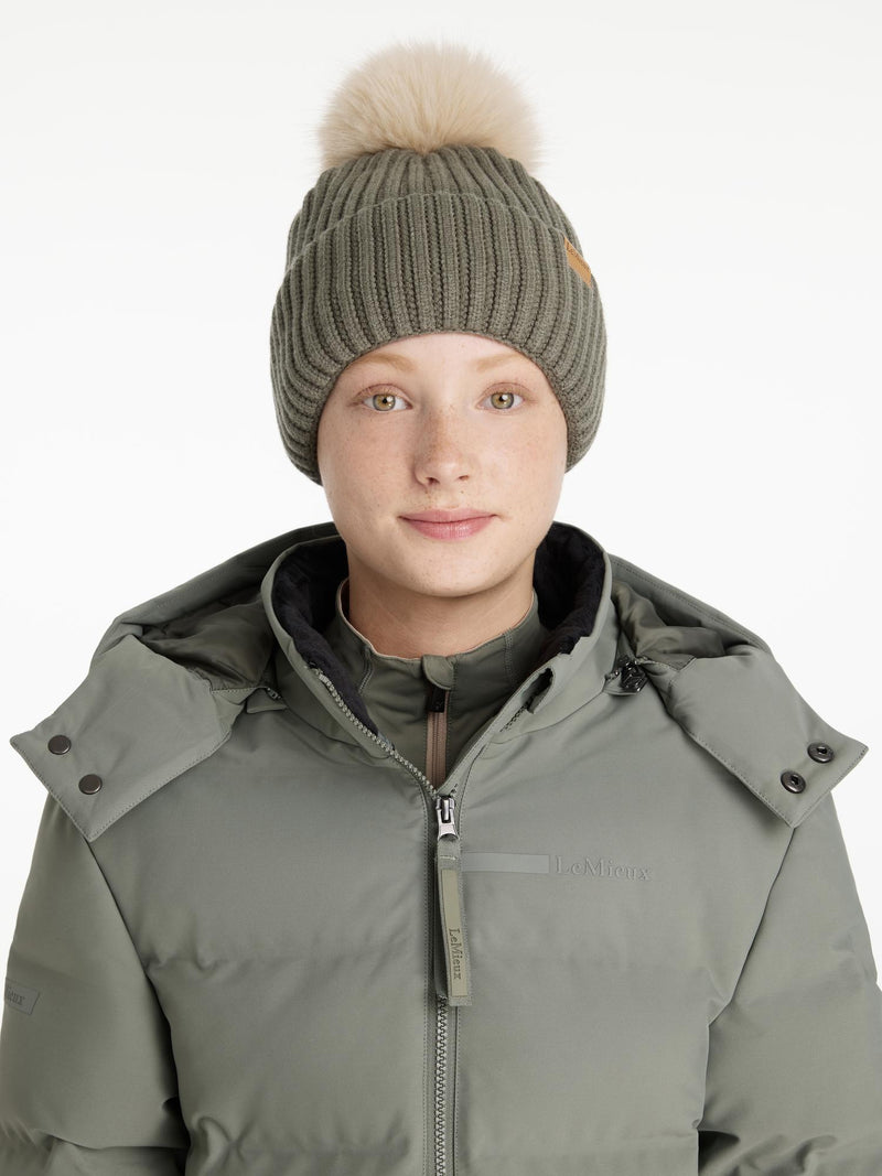 Indlæs billede i Gallery Viewer, AW25 LM Clara Rib Beanie Rosemary
